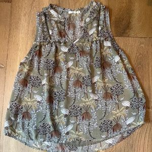 Olivette Split Neck Blouse